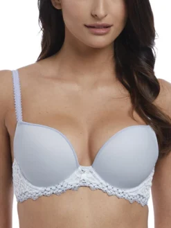 Wacoal Lace Essentiel Contour Bra - Celestial Blue/Navy