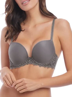 Wacoal Lace Essentiel Contour Bra - Soft Grey